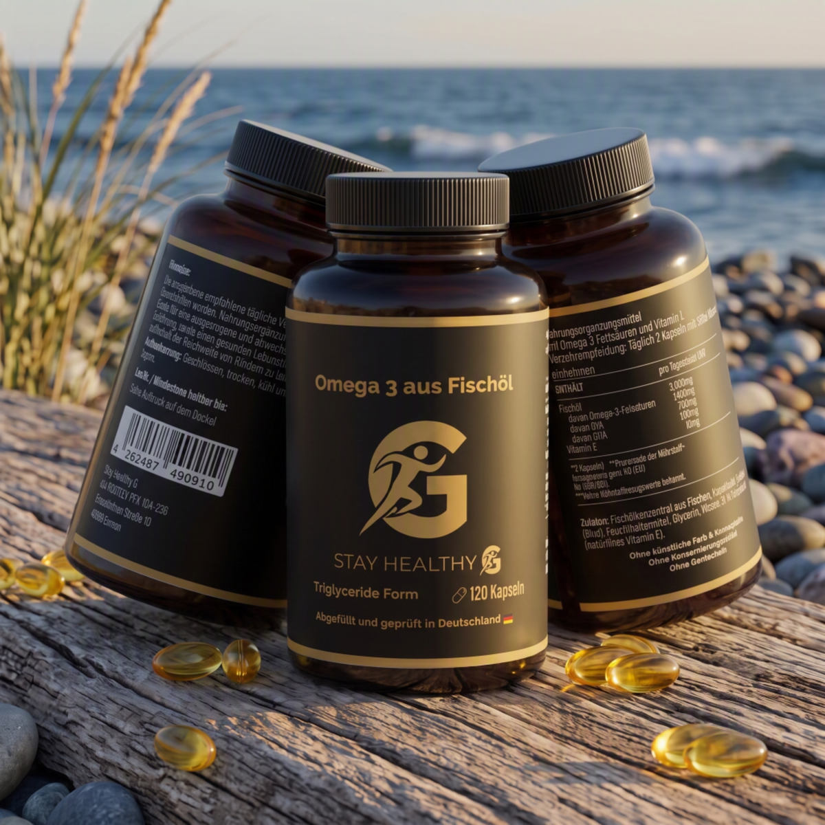 OMEGA 3 MAX (35/25) – Premium Wildfang Fischöl