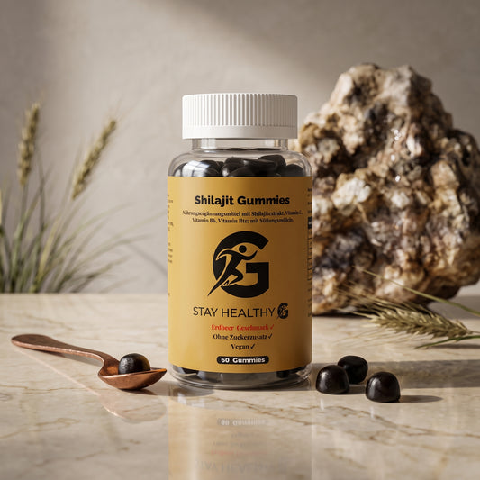 Shilajit Gummies + Vitamin C,B6, B12 - 60 Stk.